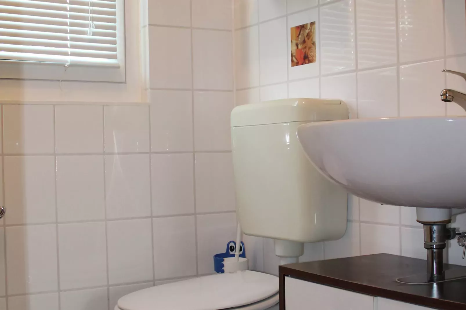 Landidyll im Gartenbungalow-Badkamer