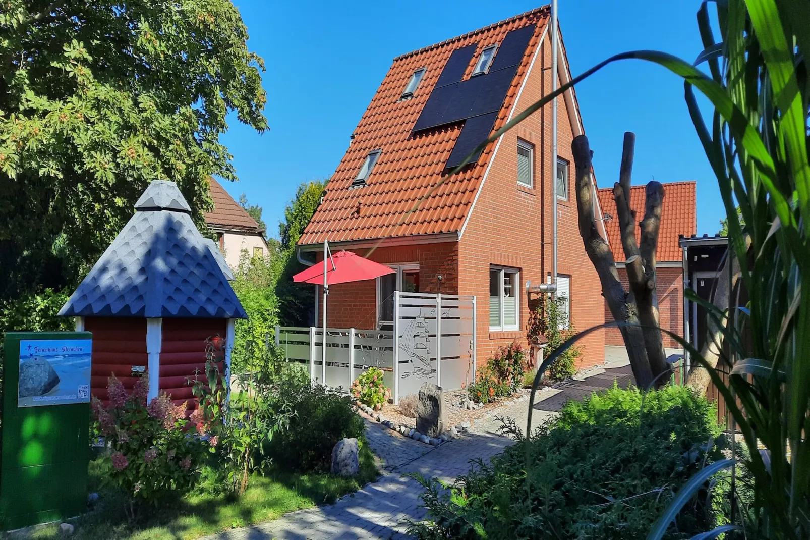 Ferienhaus Sternchen - Insel Rügen-Buitenkant zomer