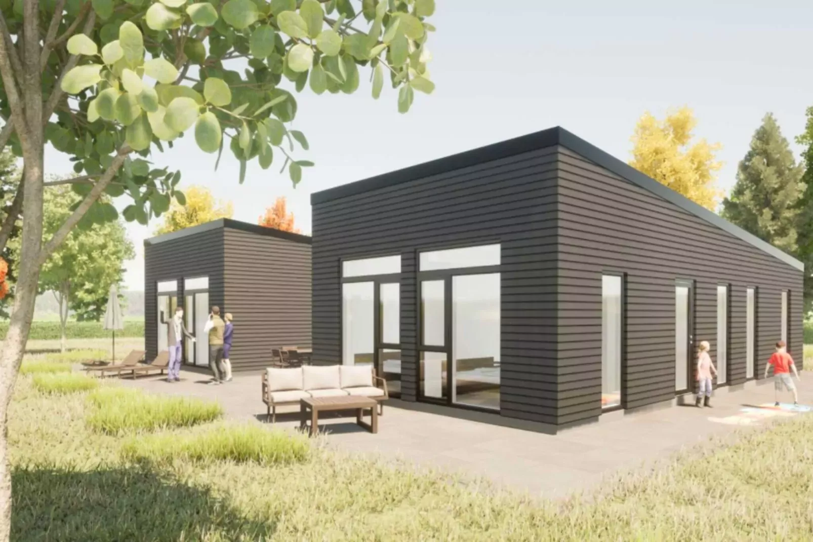 5 sterren vakantie huis in Ebeltoft-Buitenlucht