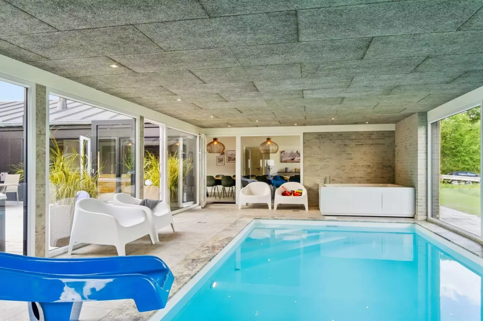 5 sterren vakantie huis in Glesborg-Zwembad
