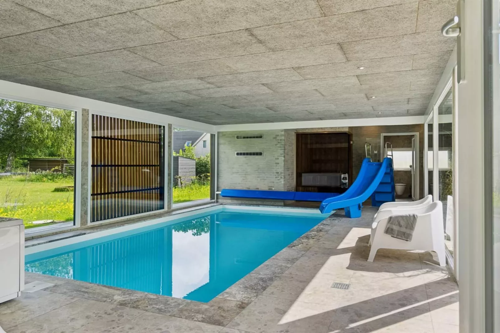 5 sterren vakantie huis in Glesborg-Zwembad