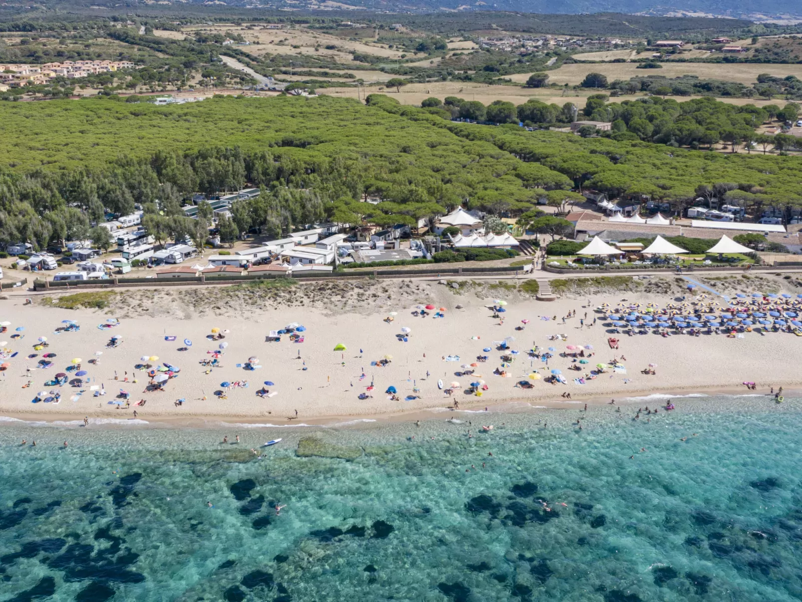 Camping Village Baia Blu La Tortuga-Buiten