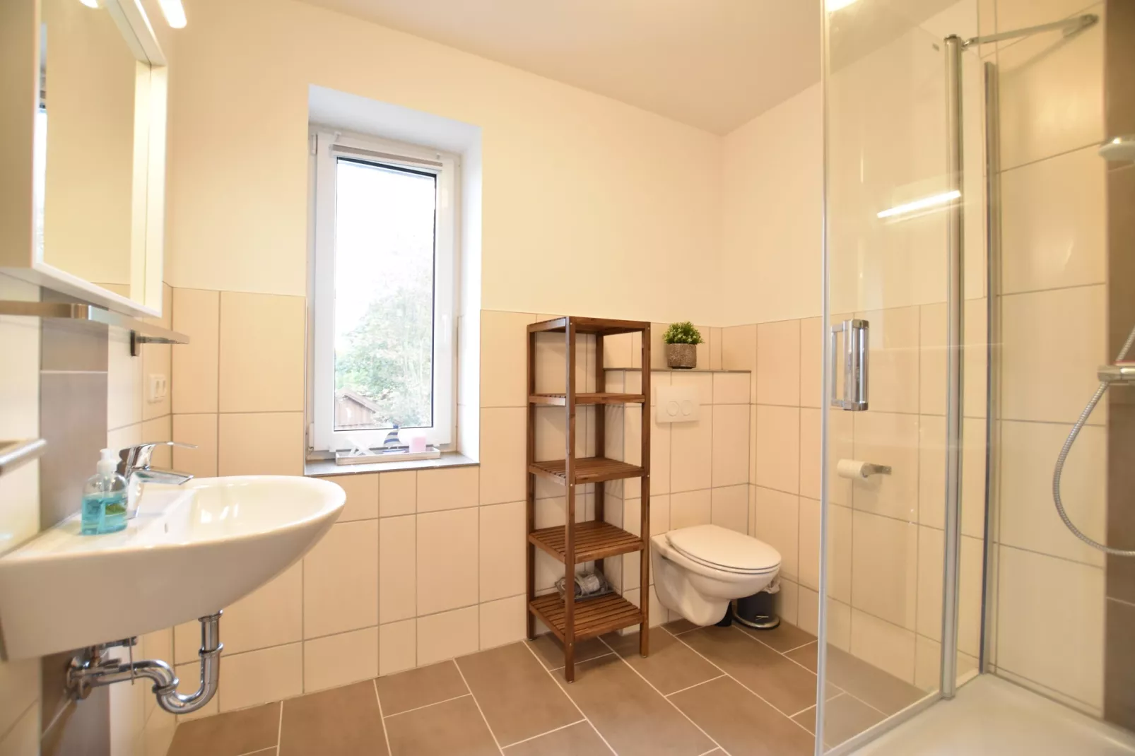 Ferienwohnung Gänseblümchen-Badkamer