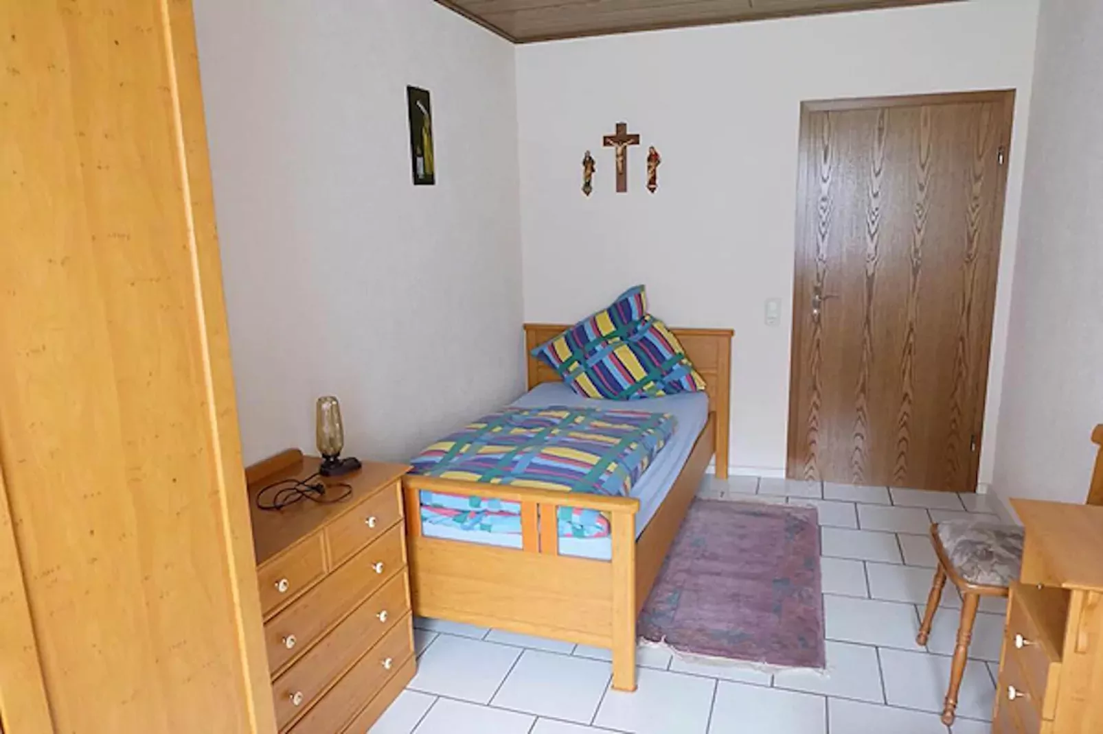 Ferienwohnung Oberstadtfeld Engeln-Slaapkamer