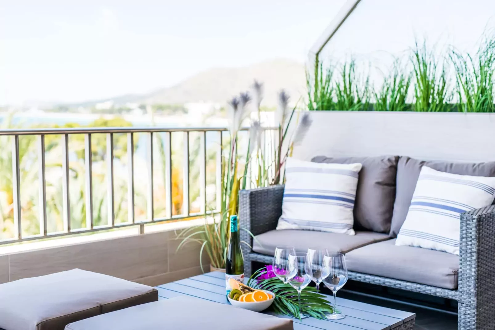 Blue Sky-Terrasbalkon