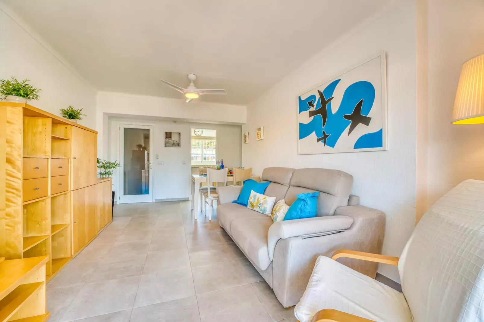 Alcudia Beach-Woonkamer