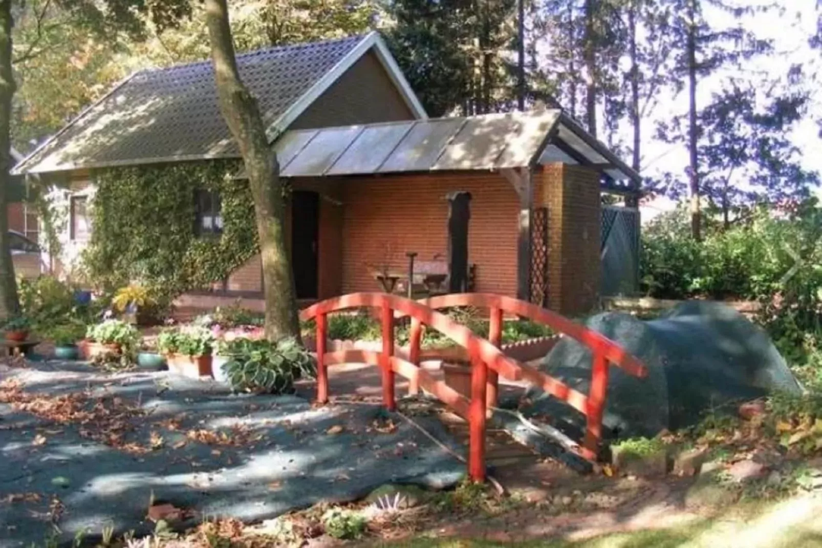 Landhaus an der Hase-Buitenkant zomer