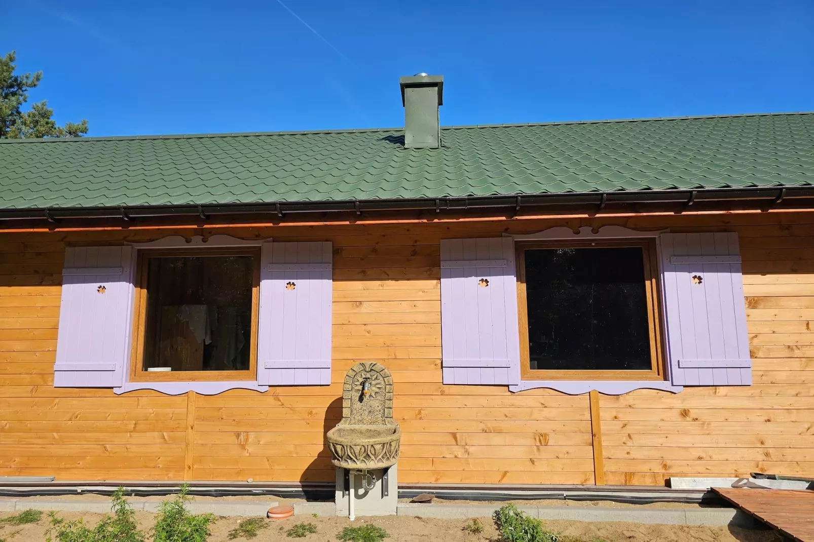 Domek wakacyjny LAWENDA dla max 6 osób Grąbczyn-Buitenlucht