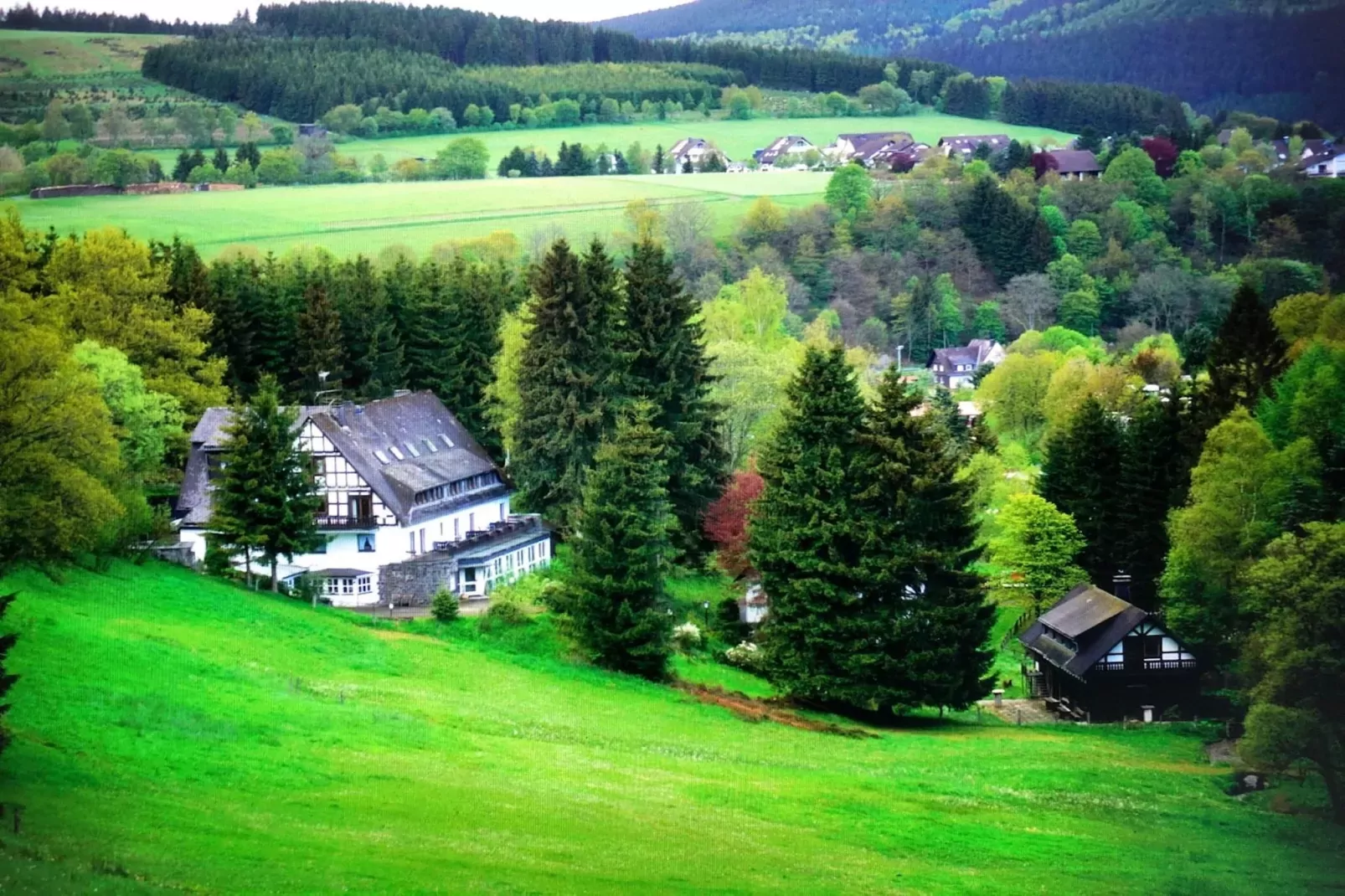 Landhaus Winterberg-Buitenkant zomer