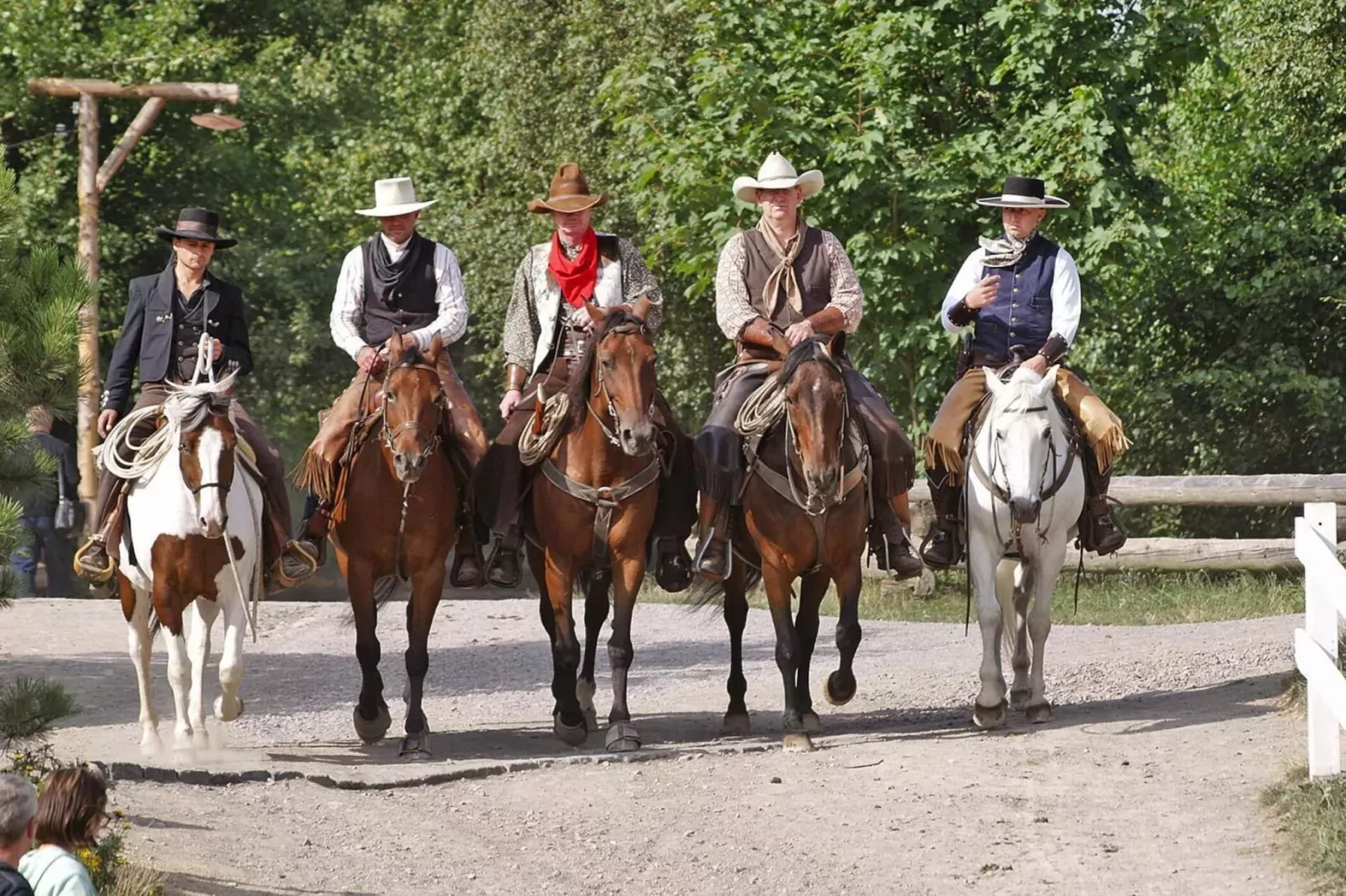 6 Personen-Gebieden zomer 1km