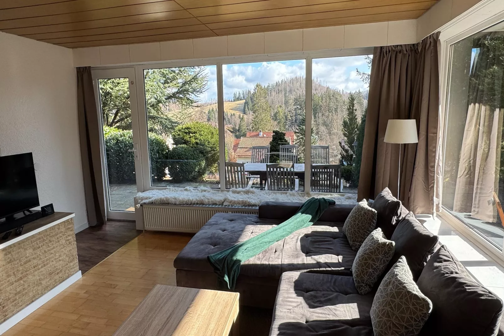 Bärenhütte 6 Personen-Woonkamer