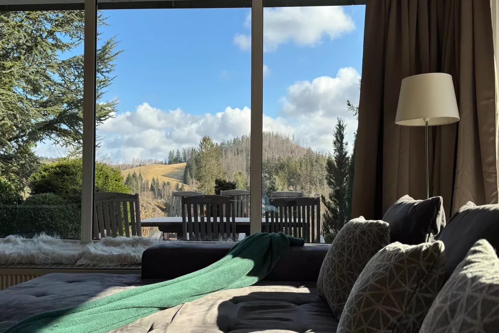 Bärenhütte 6 Personen-Woonkamer