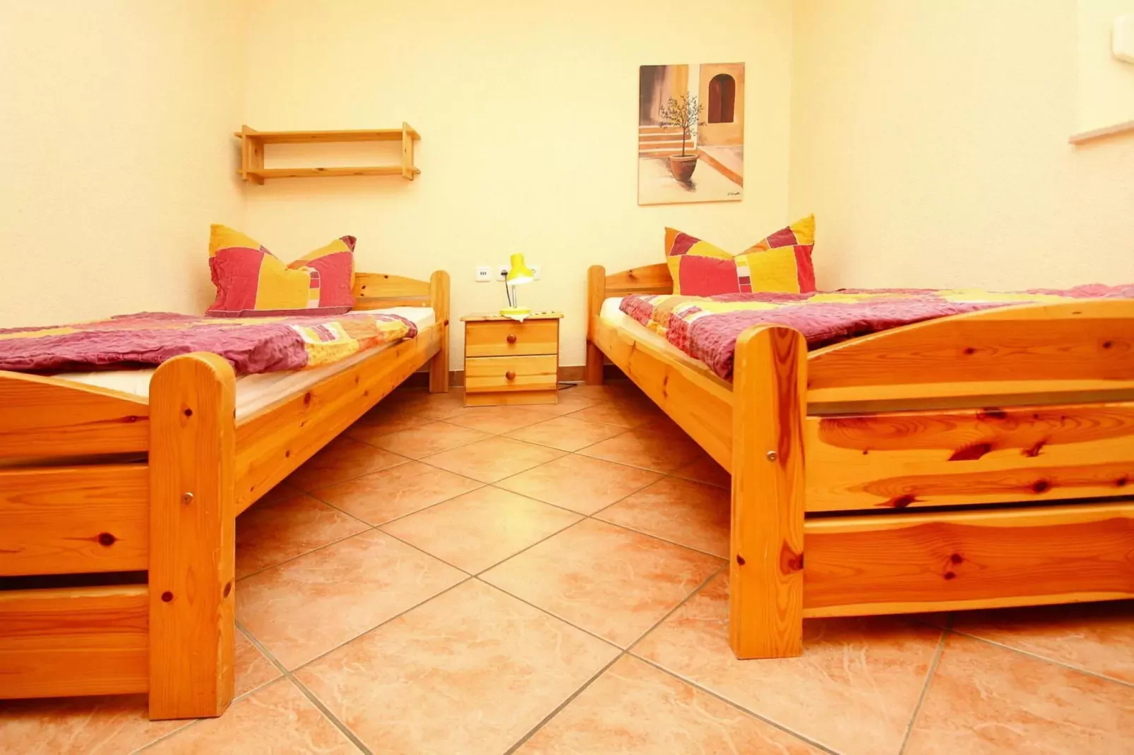 Feriensiedlung Am Grundlossee / DHH Typ 3 45 qm 4 Pers-Slaapkamer