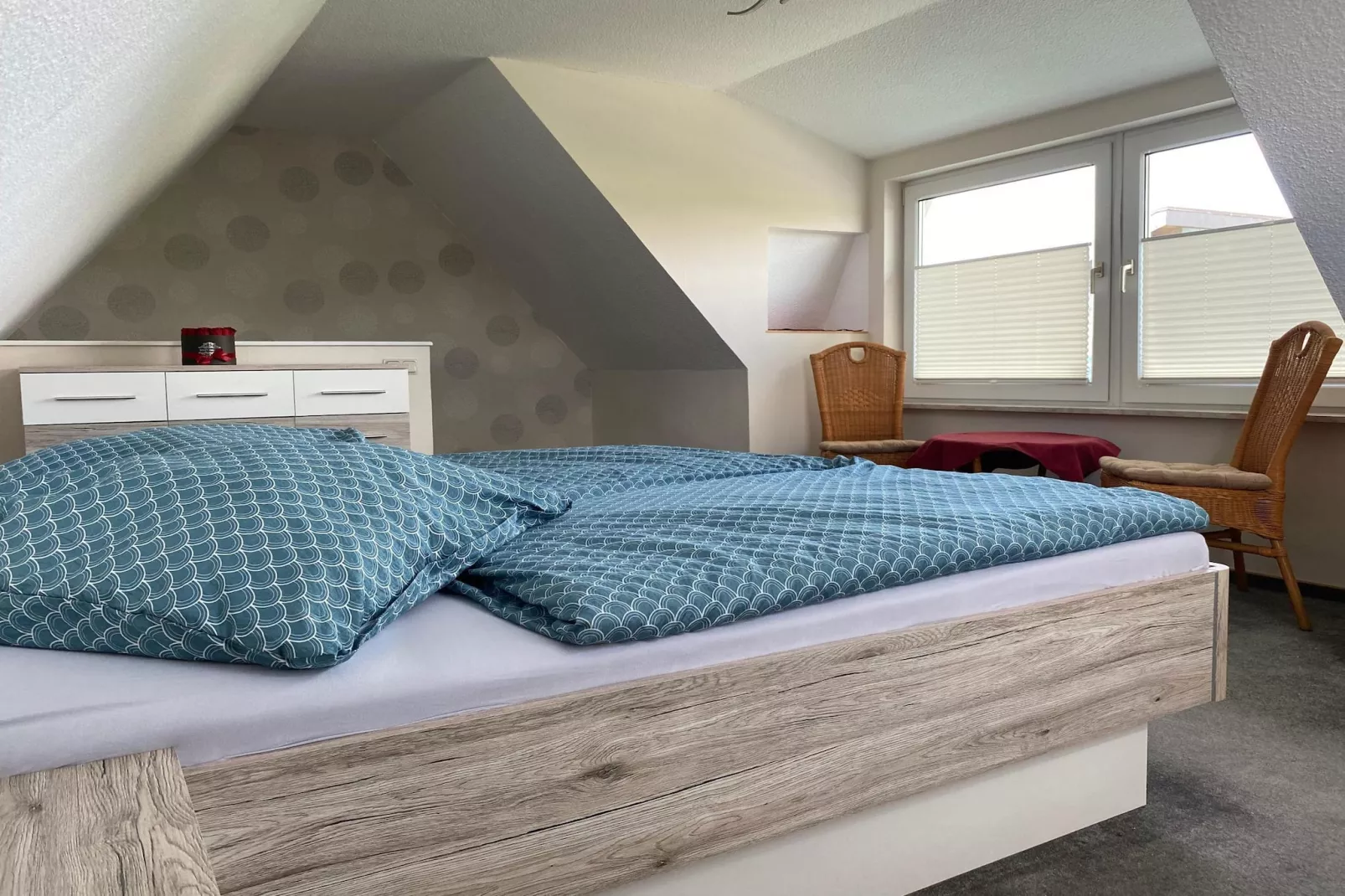 Ferienhaus 65 qm-Slaapkamer