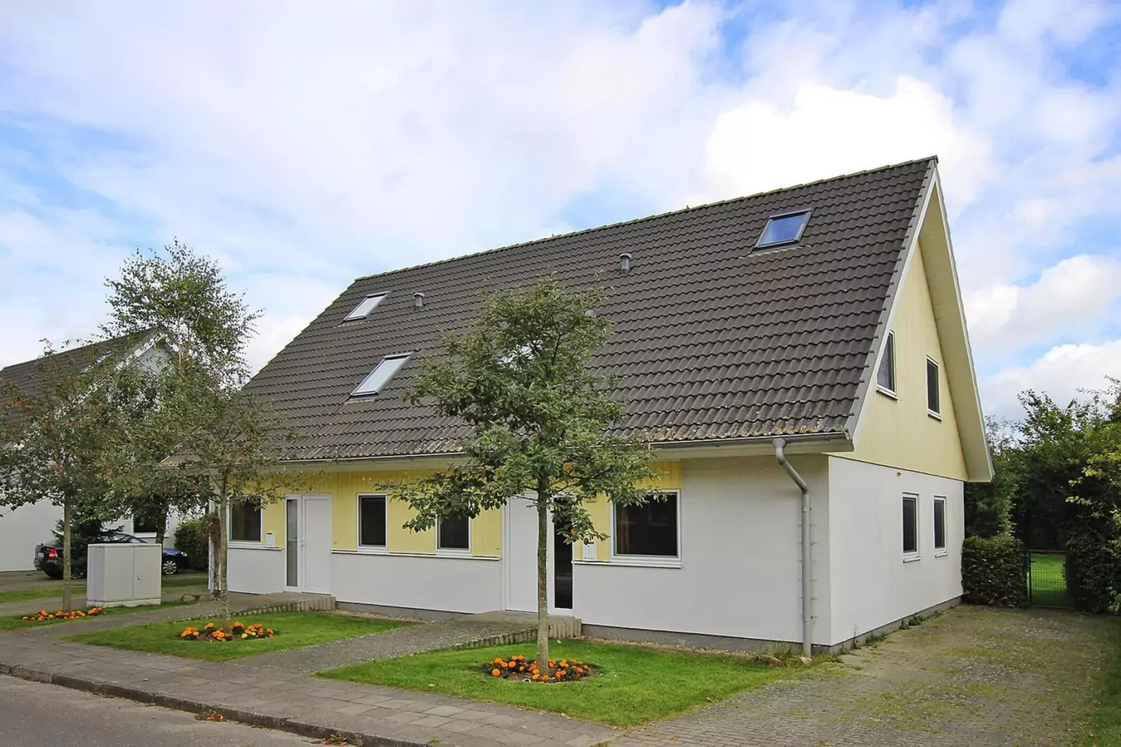 Teichrose 108 qm 9 Personen-Buitenkant zomer