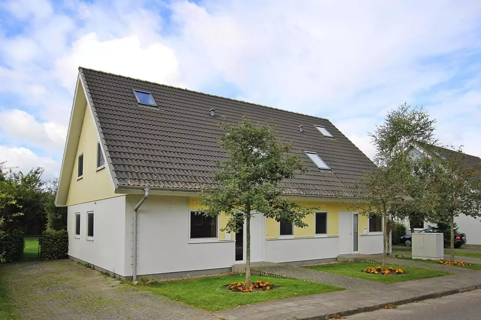 Teichrose 108 qm 9 Personen-Buitenkant zomer
