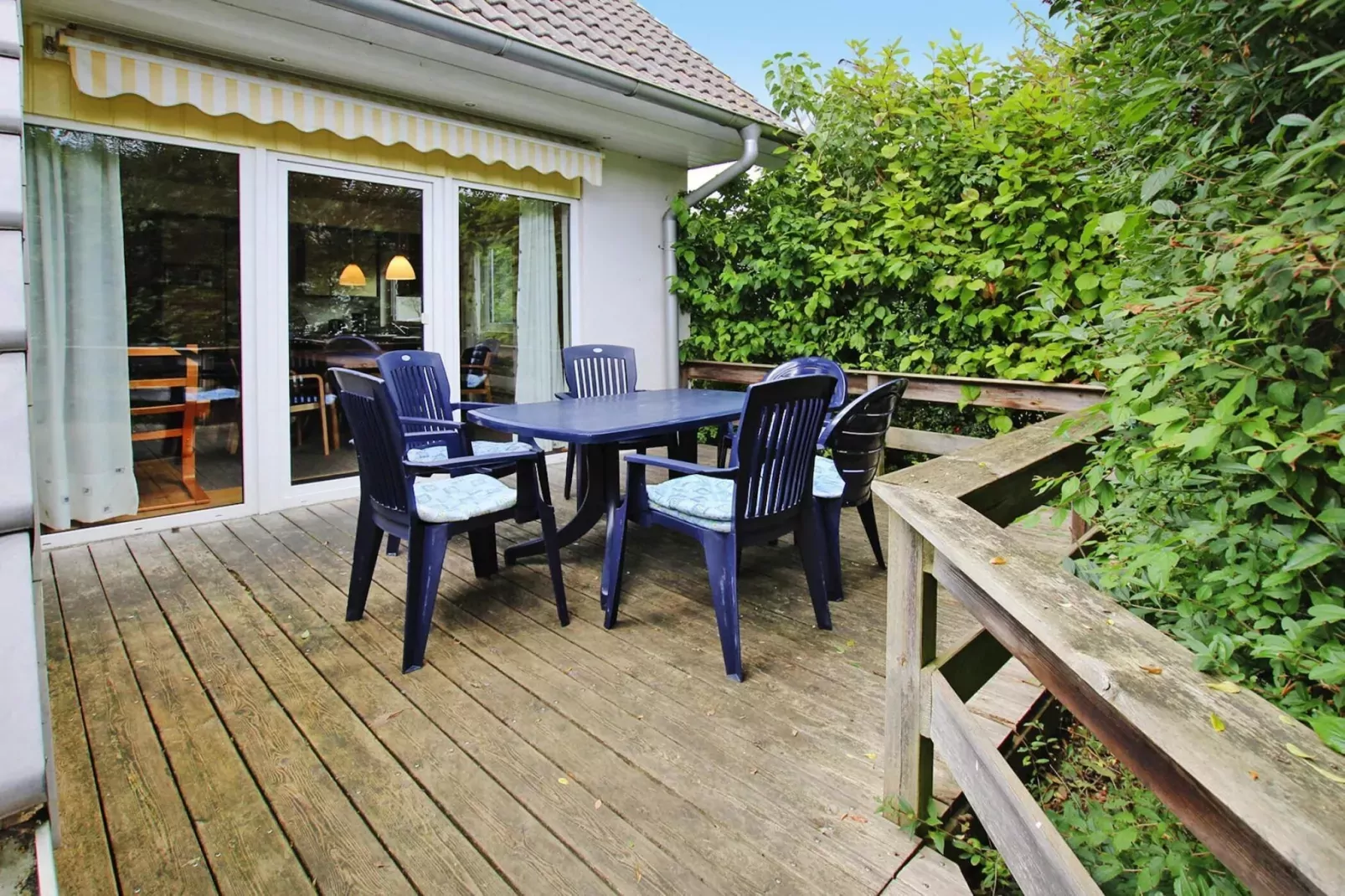 Teichrose 108 qm 9 Personen-Terrasbalkon