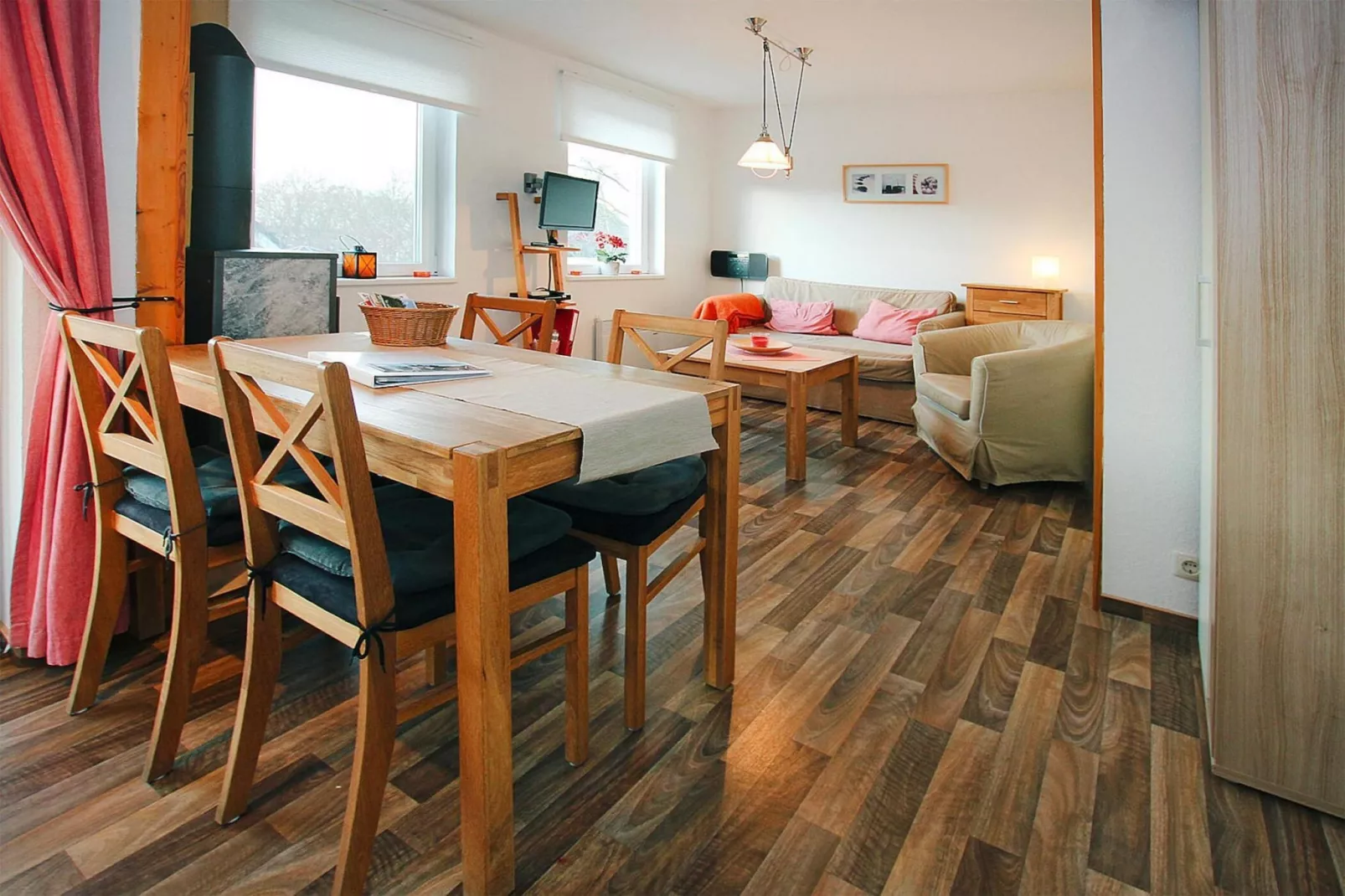 Ferienwohnung am Plauer See-Eetkamer