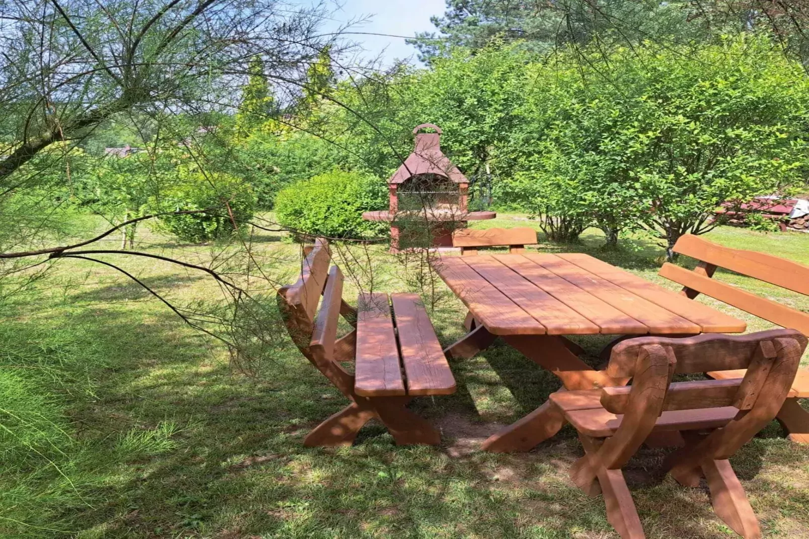 Holiday home in Dobrogoszcz-Tuinen zomer