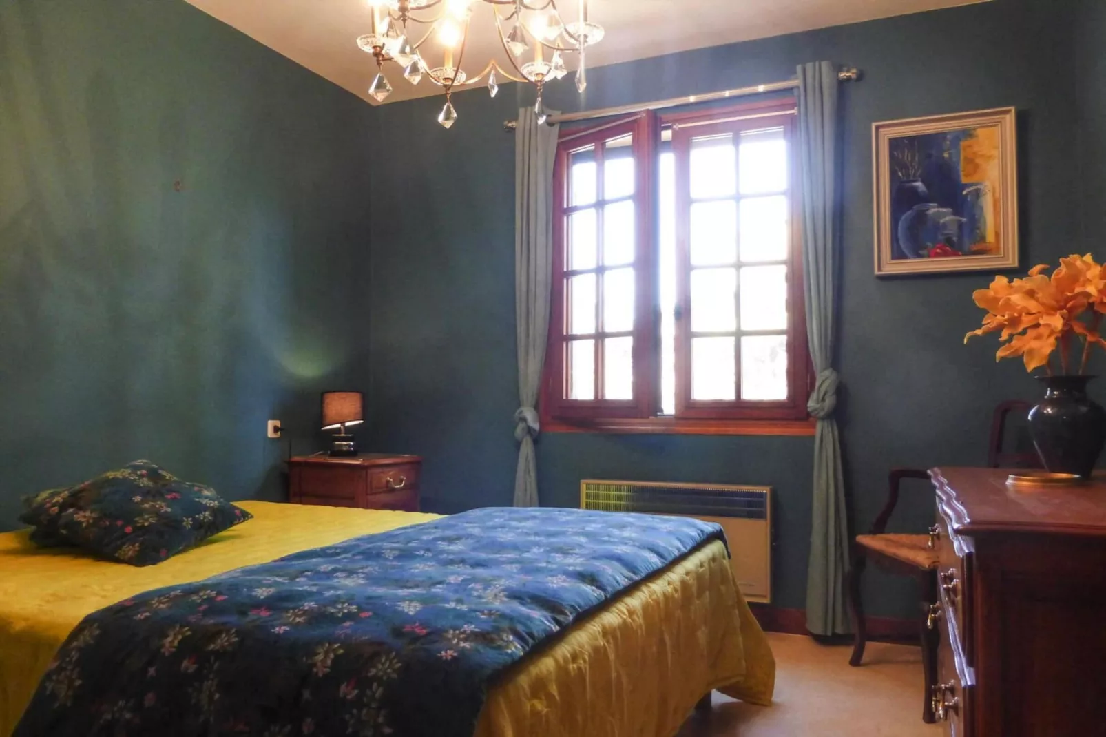 Ferienhaus in Malaucène-Slaapkamer