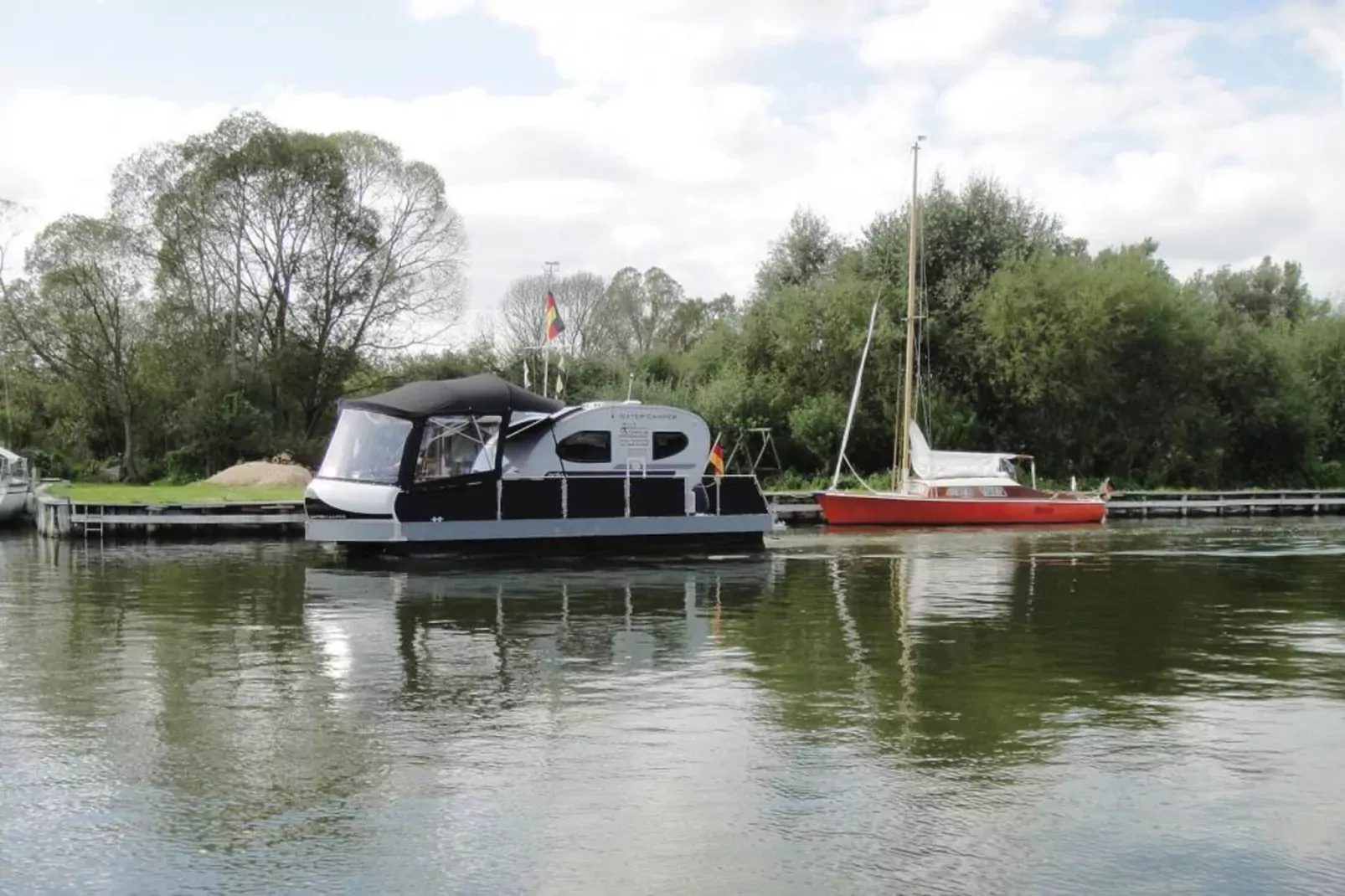 Watercamper deluxe-Gebieden zomer 1km