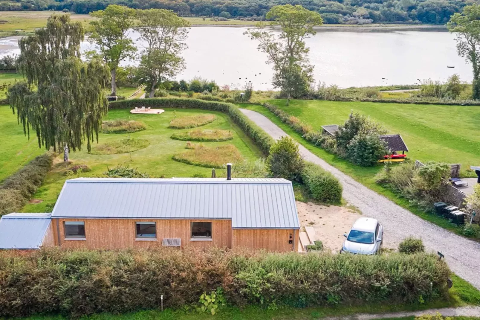 4 sterren vakantie huis in Rønde-By Traum-Waterzicht