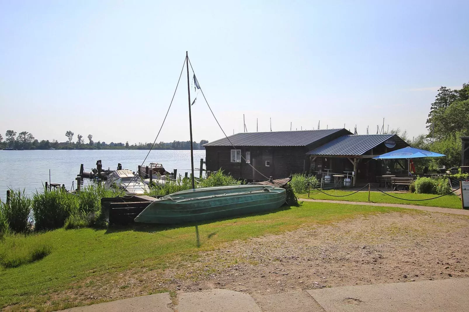 Fewo 2 110 qm-Uitzicht zomer