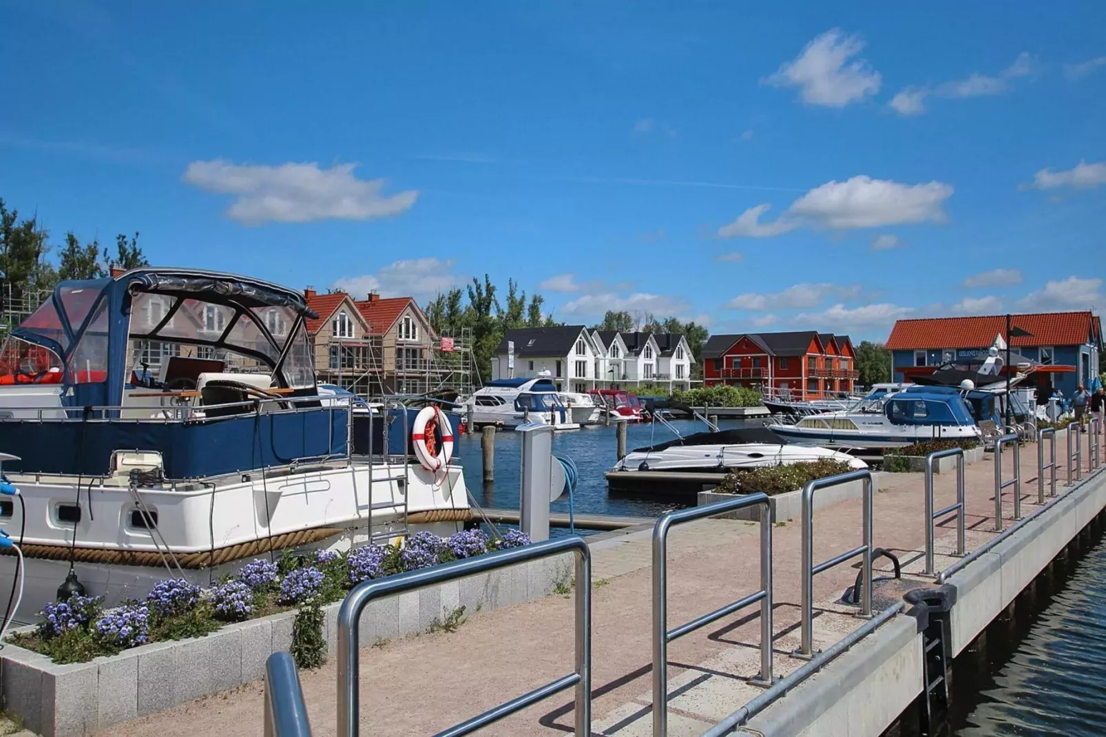 Apartment Hafenflair / Haus 3 EG-Wohnung 9 1-2 Personen-Gebieden zomer 5km