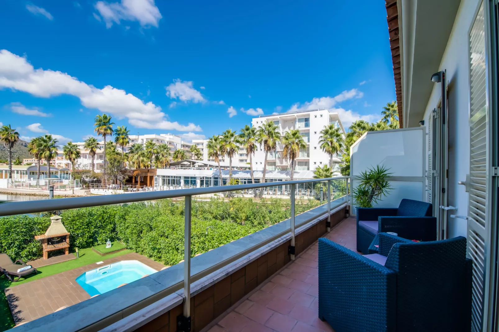 Chalet Taronger-Terrasbalkon