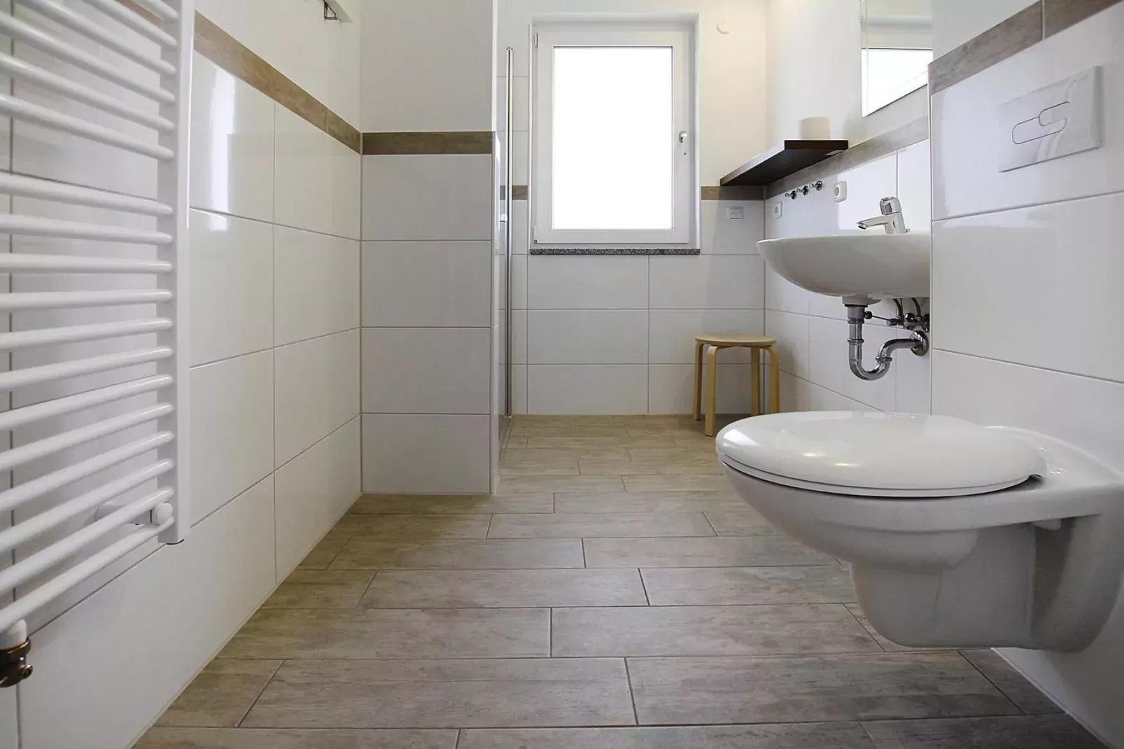 Apartment Hafenflair / Haus 5 EG-Wohnung 17 1-2 Personen-Badkamer