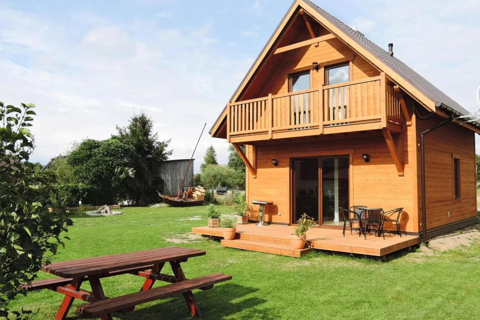 Holiday home Stepnica-Buitenkant zomer