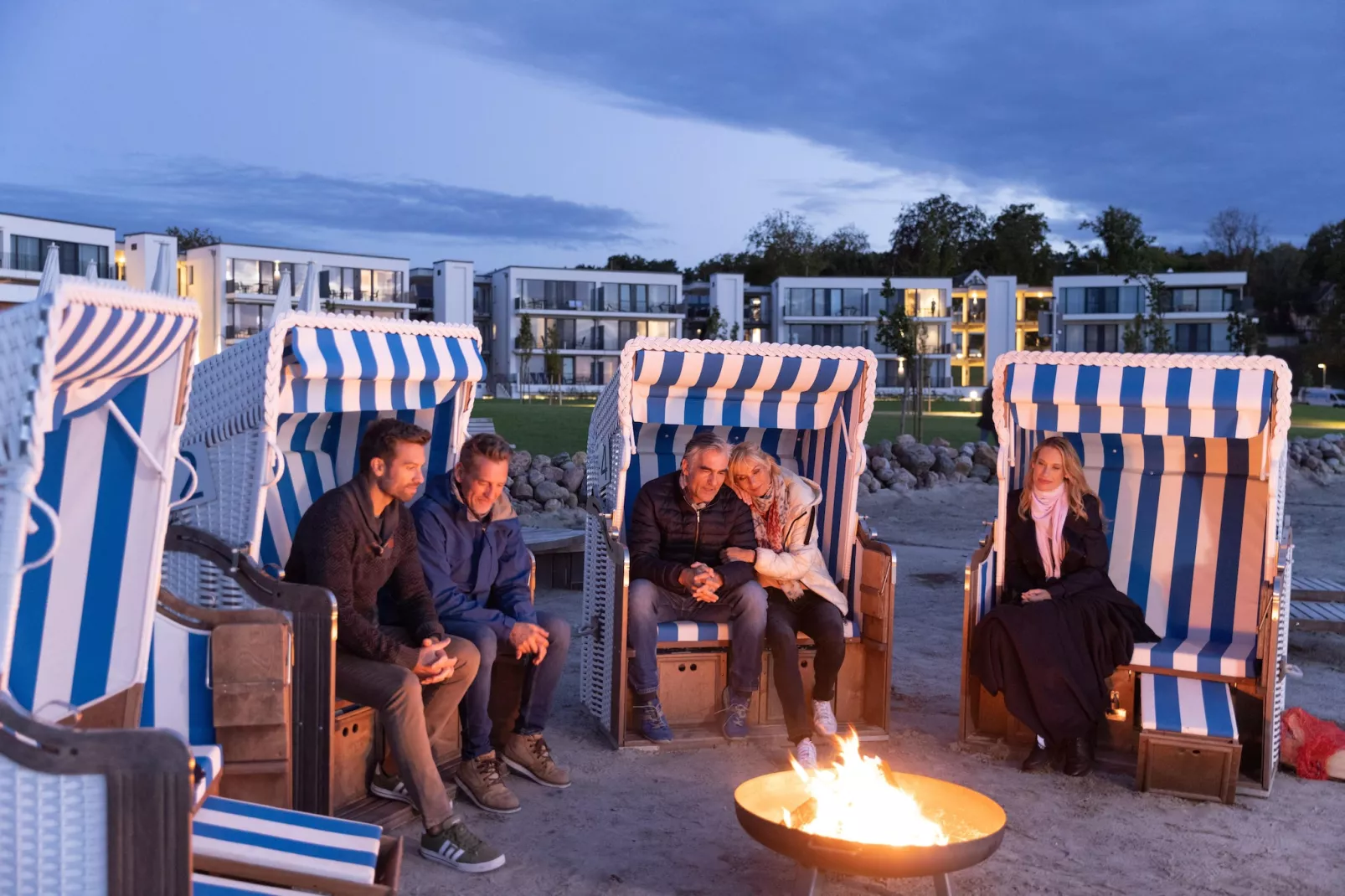Apartments im MAREMÜRITZ Yachthafen Resort / Fortuna Suite Müritzblick 2 Personen-Sfeer