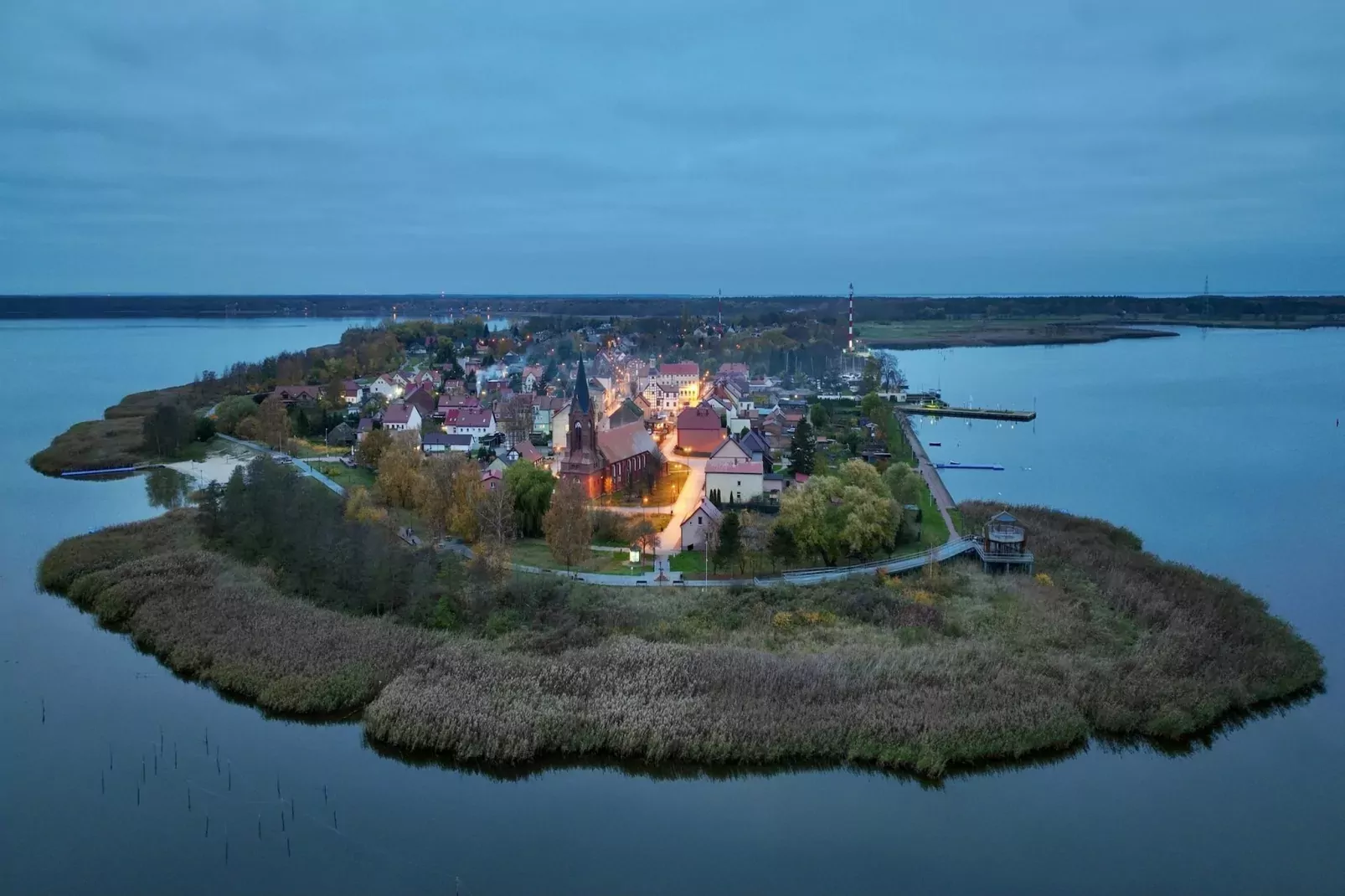 Holiday home Nowe Warpno Chick-Waterzicht