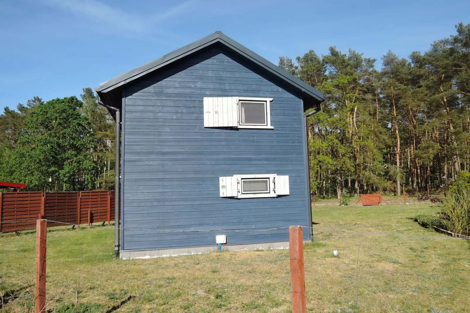 Holiday home Nowe Warpno-Blau 2 for 6 persons-Buitenkant zomer