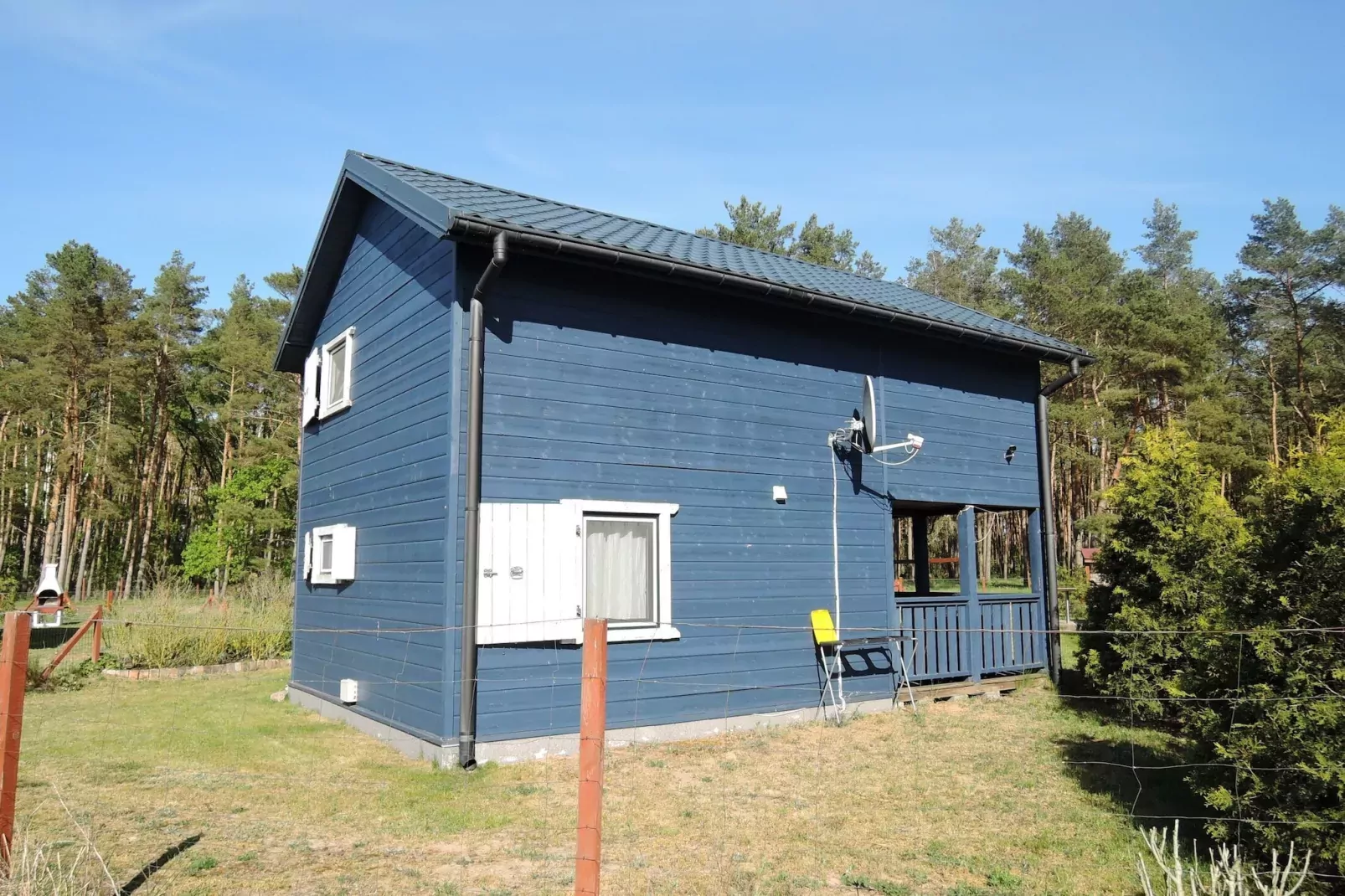 Holiday home Nowe Warpno-Blau 2 for 6 persons-Buitenkant zomer