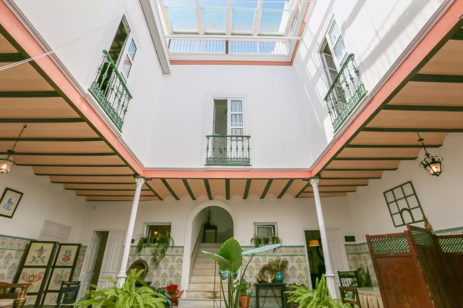 Posada De La Casa Del Pintor Hab. CÁdiz-Buitenkant zomer