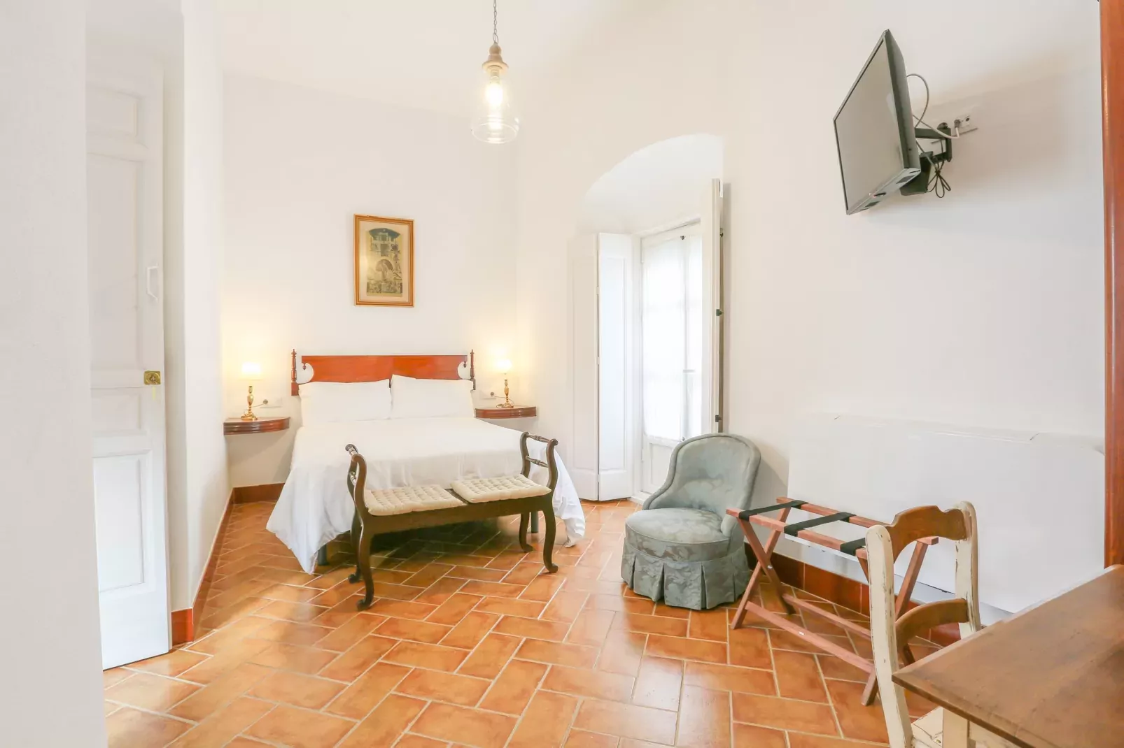 Posada De La Casa Del Pintor Hab. Malaga-Buitenkant zomer