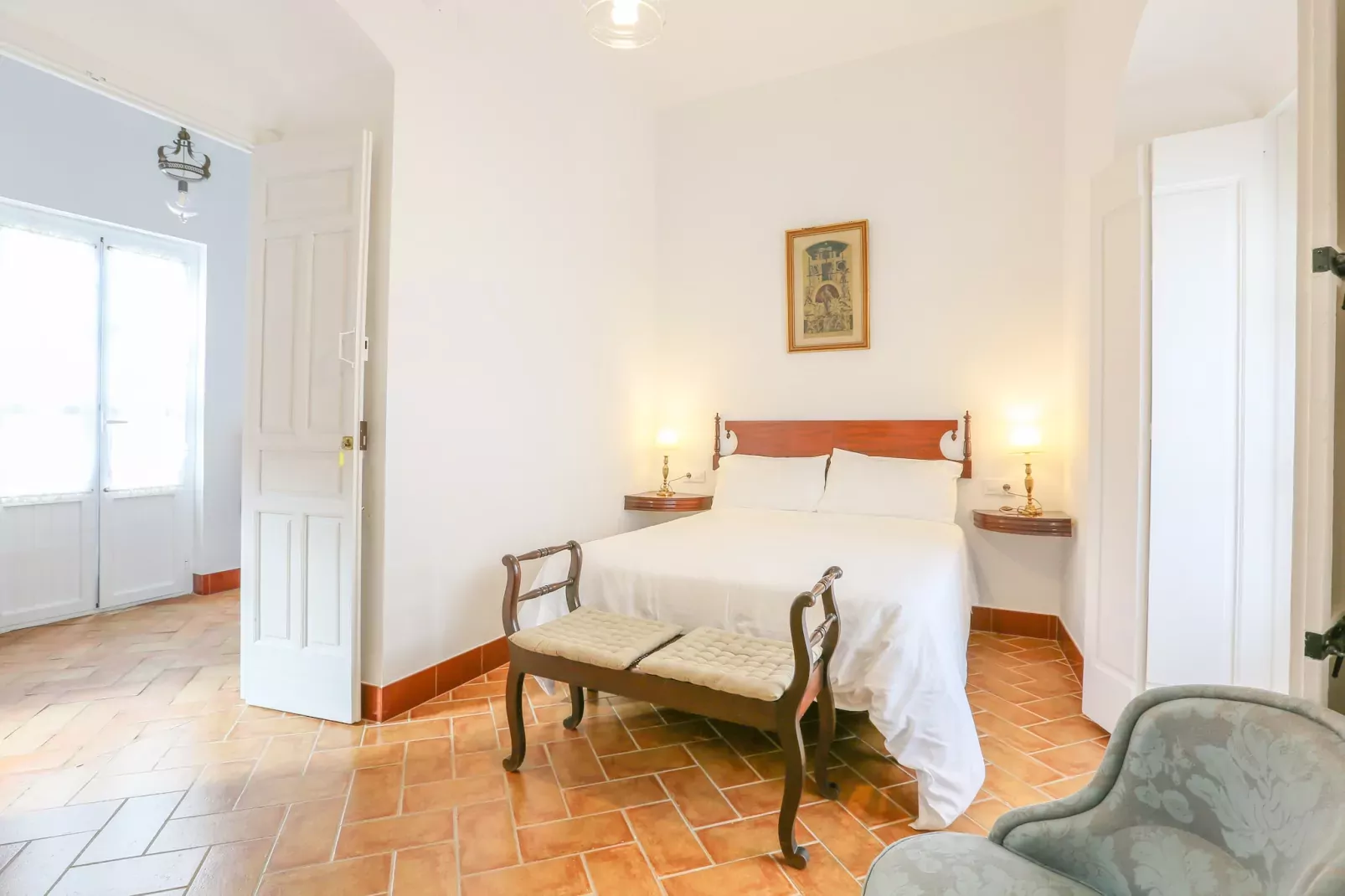 Posada De La Casa Del Pintor Hab. Malaga-Buitenkant zomer