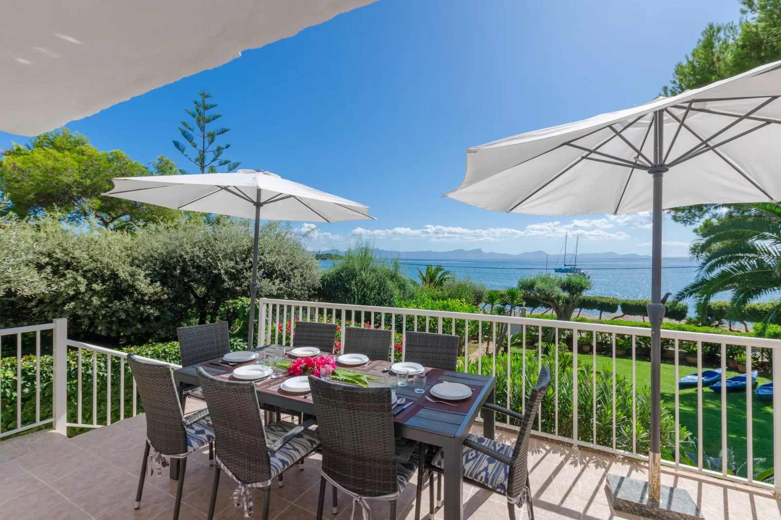 Golf-Terrasbalkon