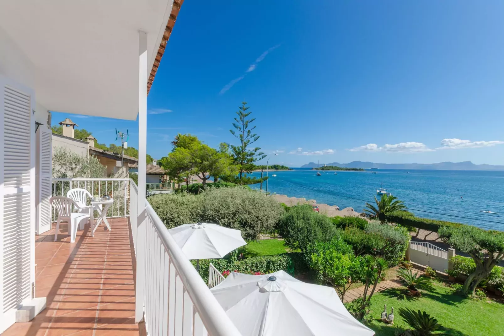 Golf-Terrasbalkon