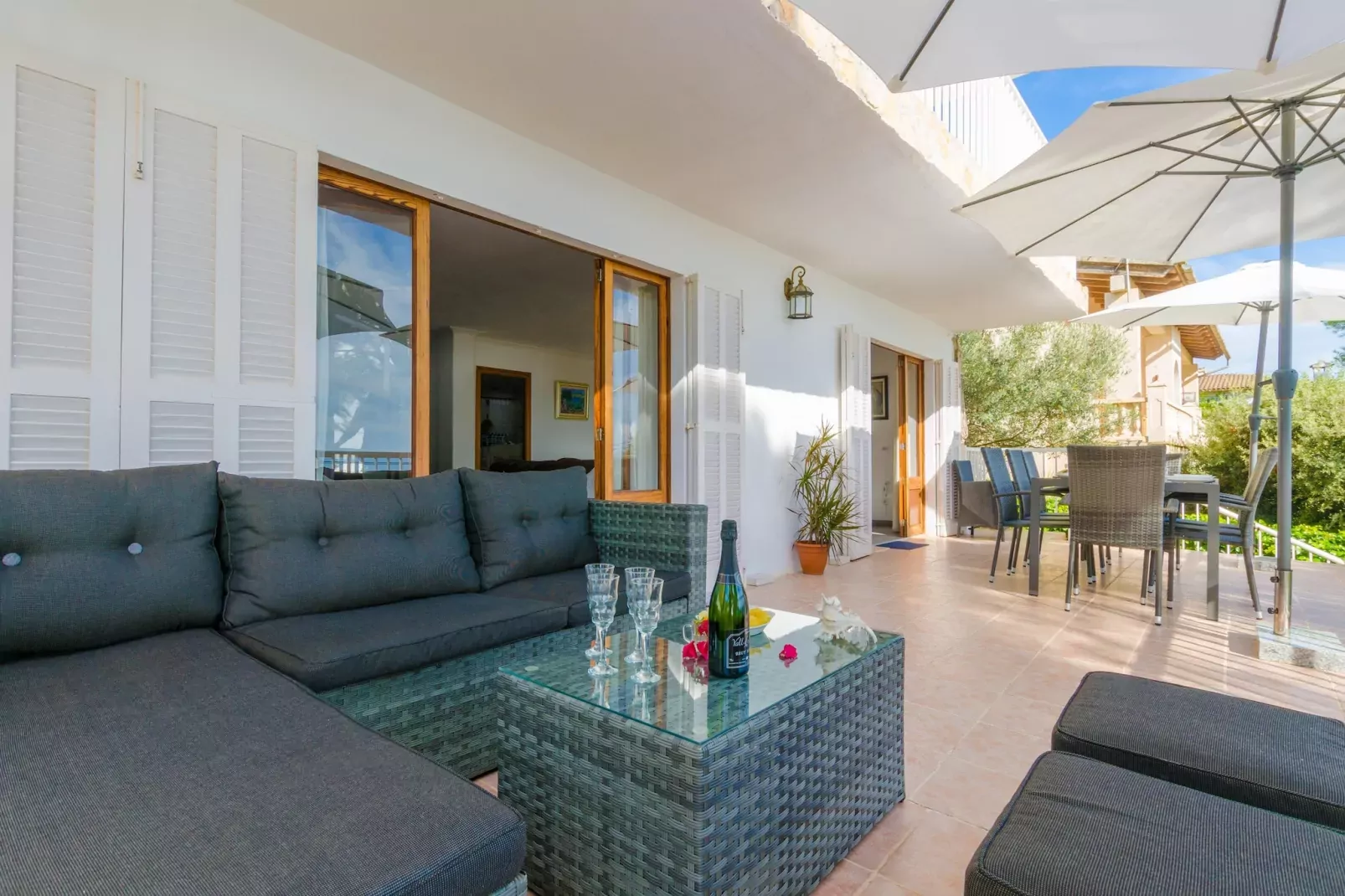 Golf-Terrasbalkon