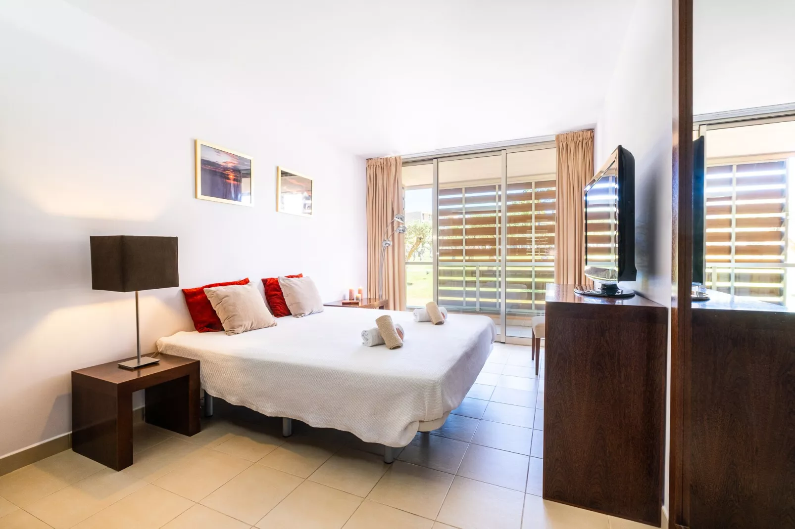 Apartment Salgados-Slaapkamer