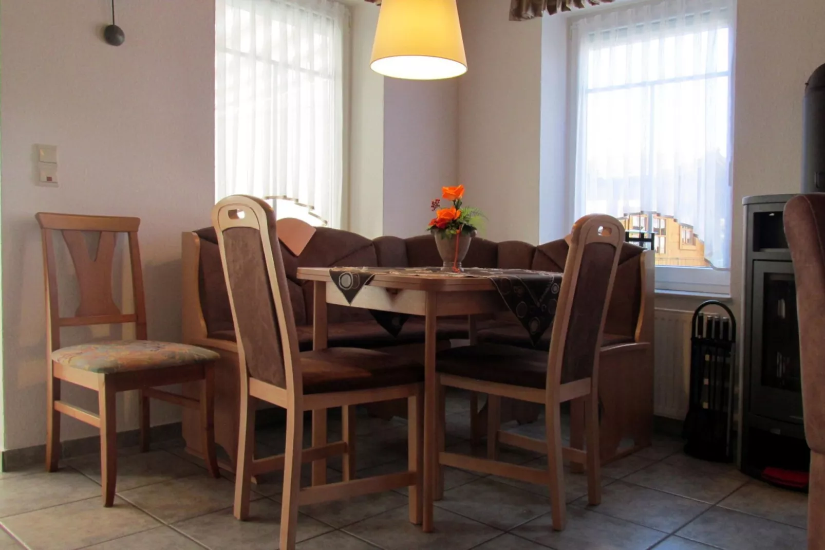 Ferienhaus Wattperlchen-Eetkamer