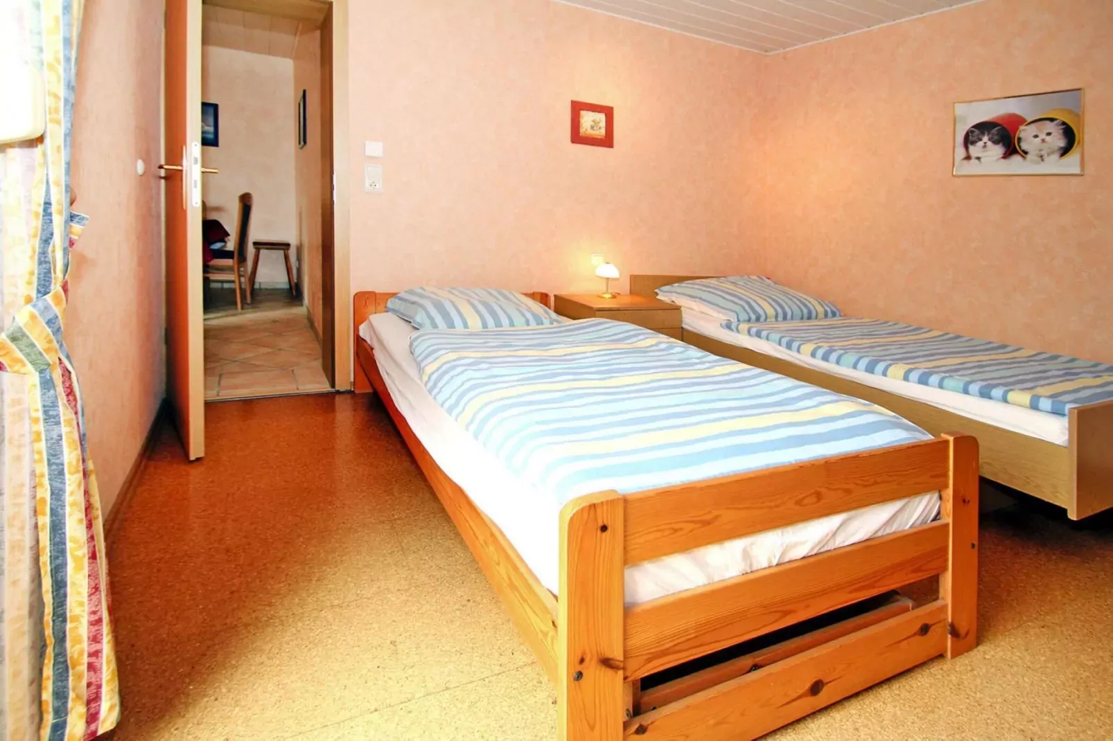 Ferienbungalow Arielle in Dornumersiel-Slaapkamer