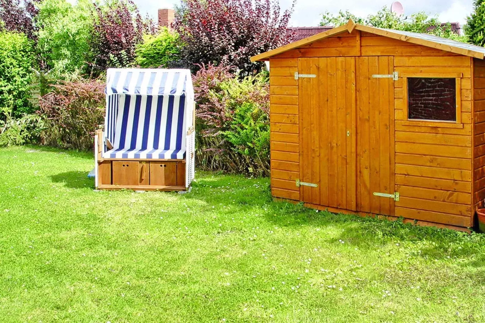 Ferienbungalow Arielle in Dornumersiel-Tuinen zomer