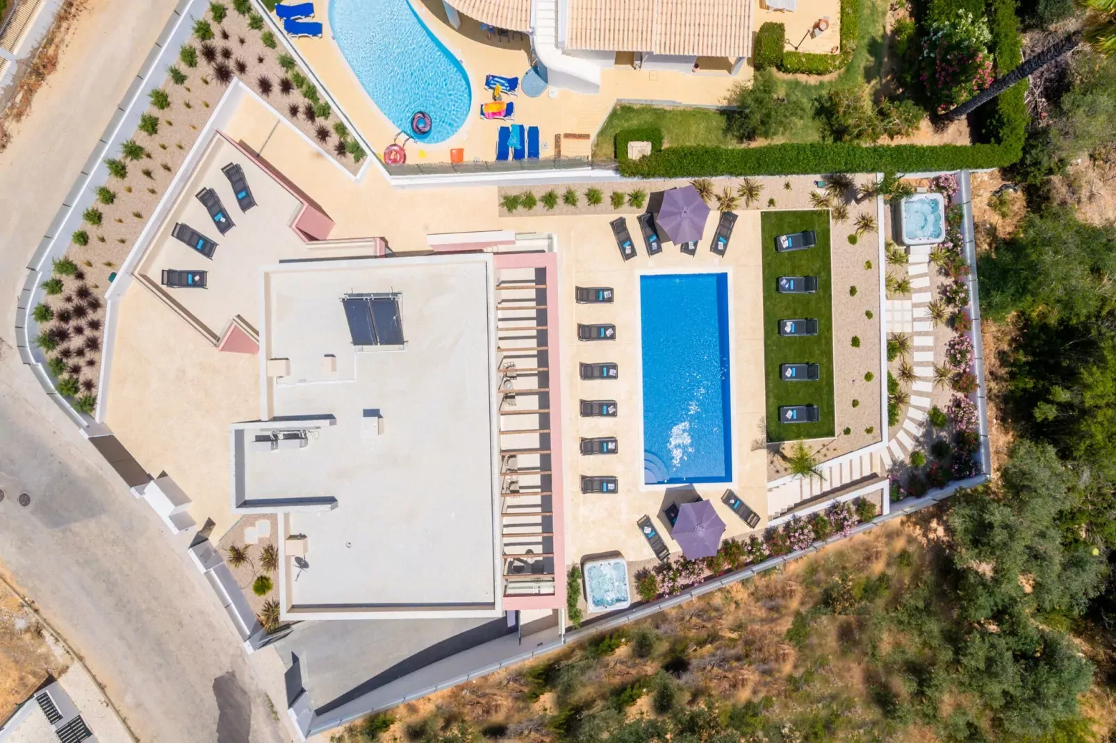 Villa Riviera-Buitenkant zomer