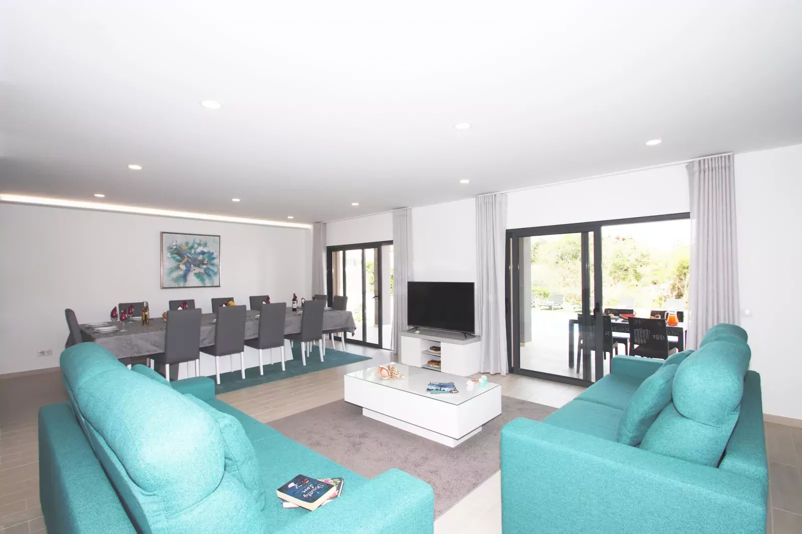 Villa Riviera-Woonkamer