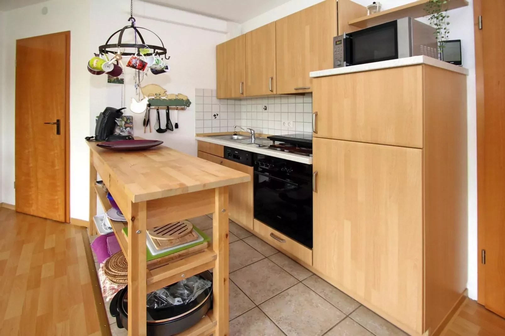 Ferienwohnung Kapitänskajüte-Keuken
