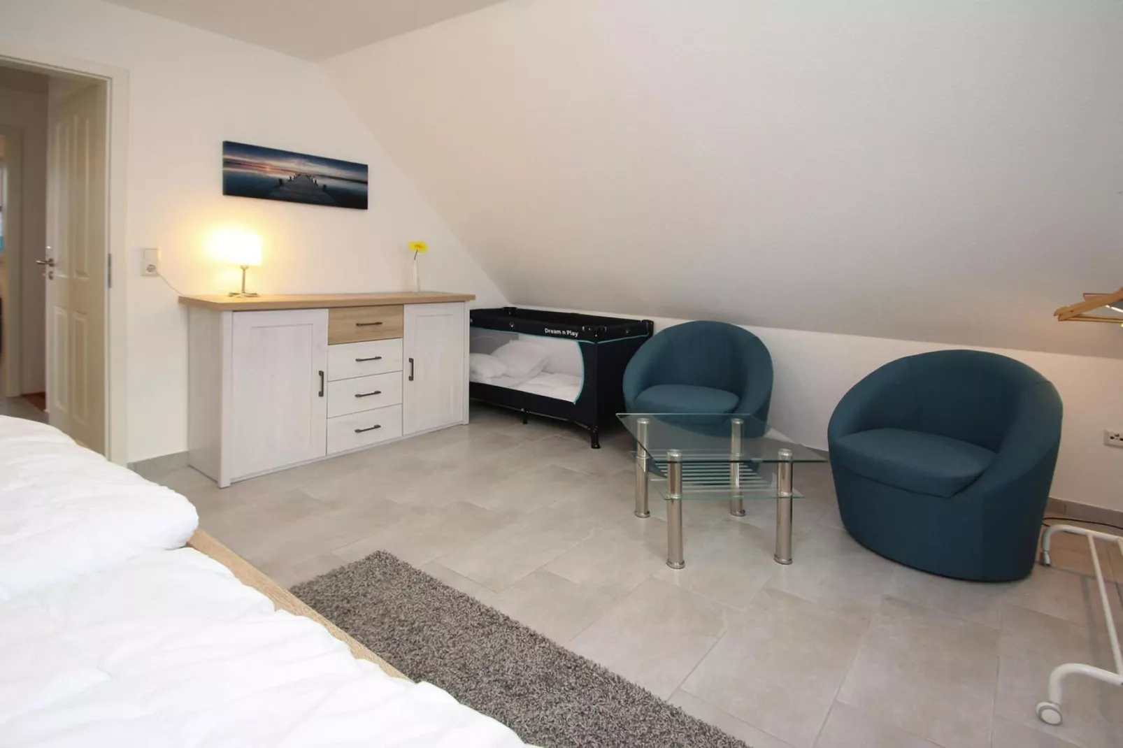 Haus Albatros in Neßmersiel-Woonkamer
