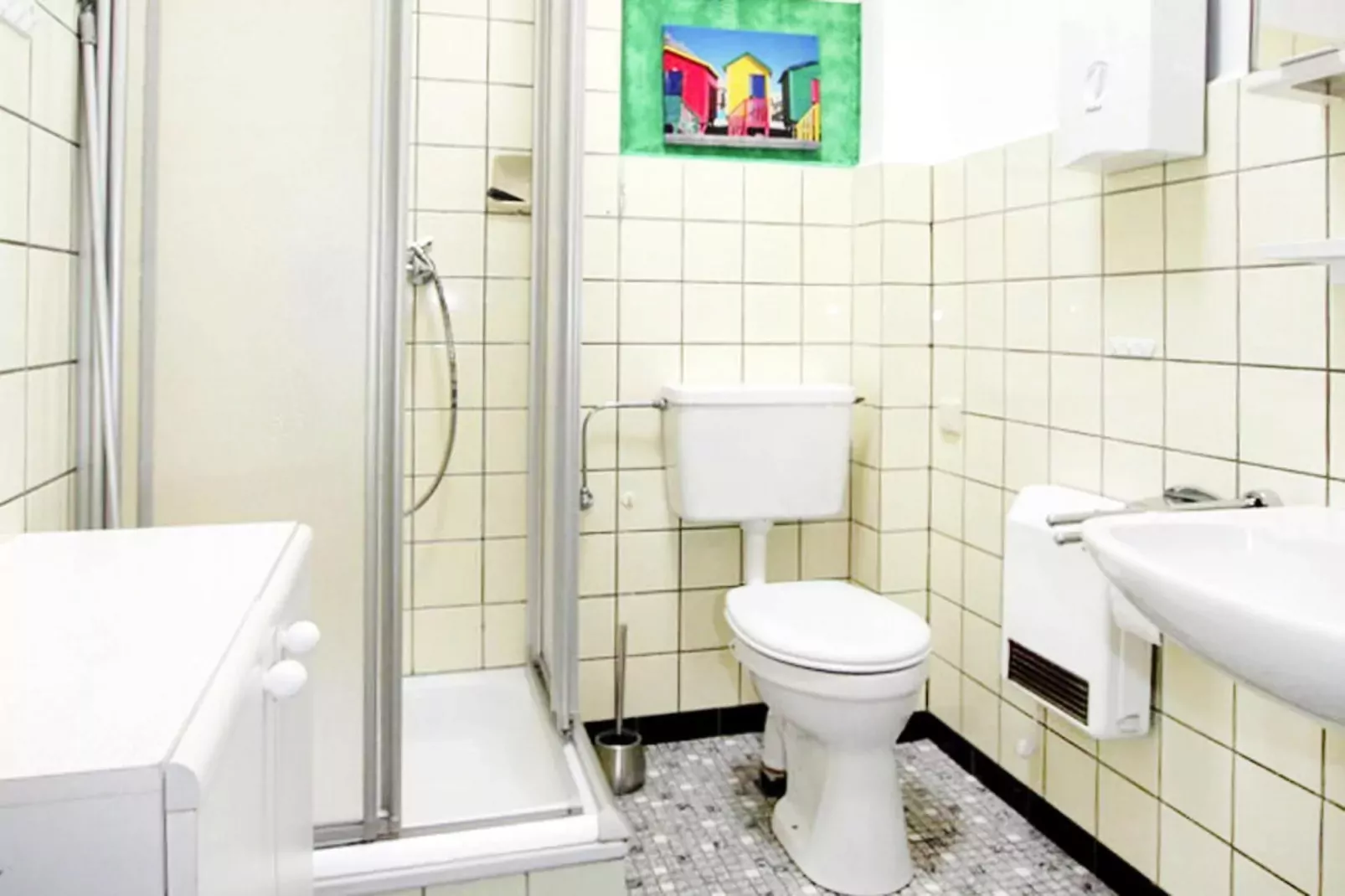 Ferienbungalow Kabeljau-Badkamer
